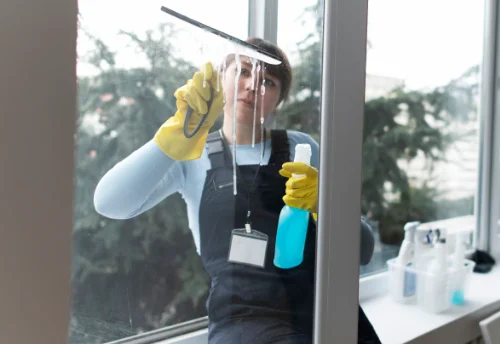 Nettoyage de vitres intérieures et extérieures à Scorbé-Clairvaux